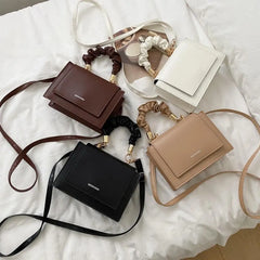 Handle Pleated Handbags